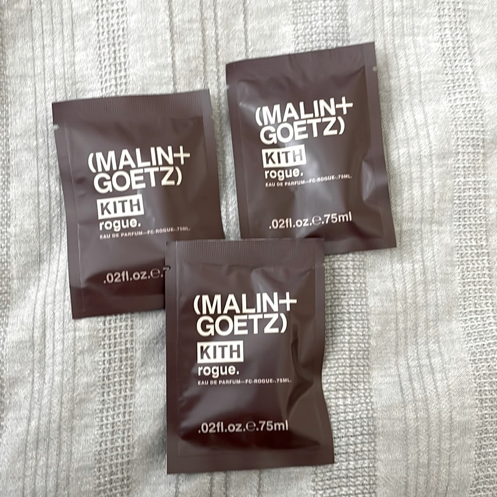 Kith for Malin+Goetz rogue eau de parfum samples